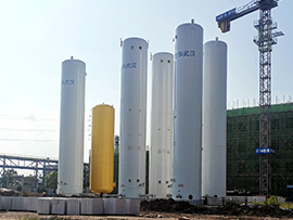 6臺(tái)200m3二氧化碳儲(chǔ)罐